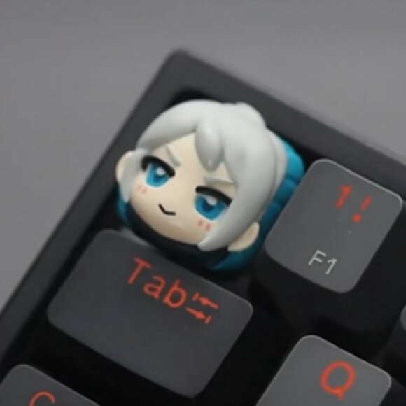 New! VALORANT Game, Jett Artisan Keycap for "+" Switches - Picture 3 of 3